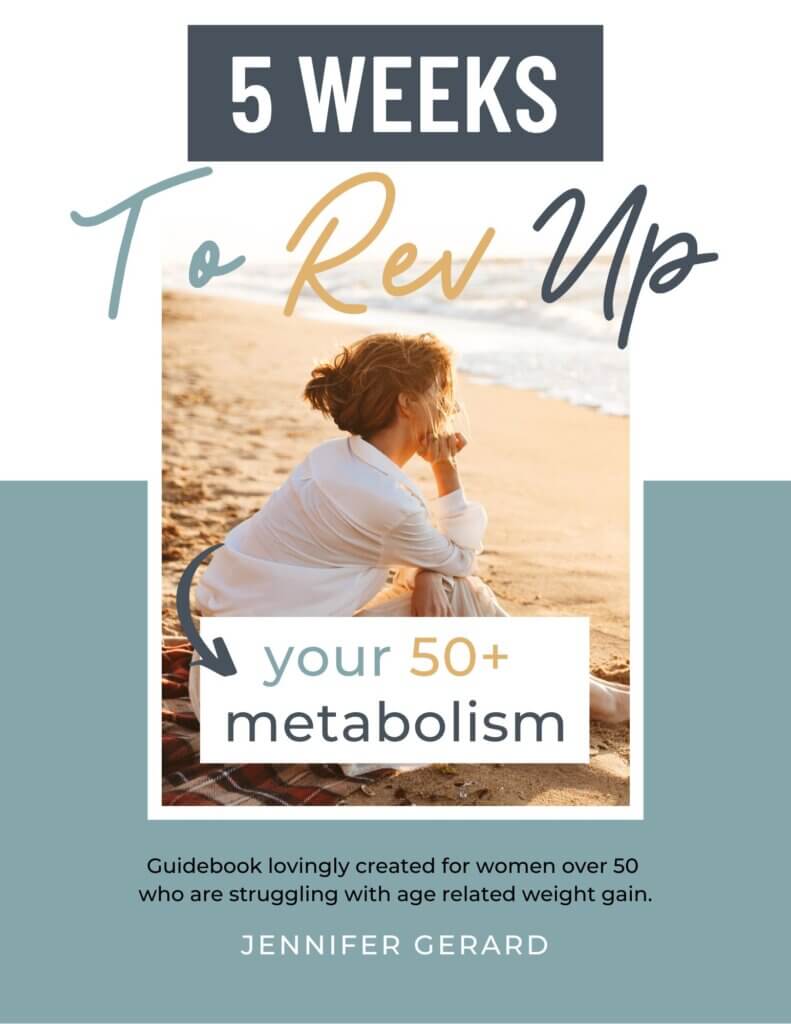 Report cover for 5 weeks to rev up your 50 plus metabolism